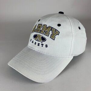 Army Cadets Vintage White Zephyr Strapback Adjustable Hat